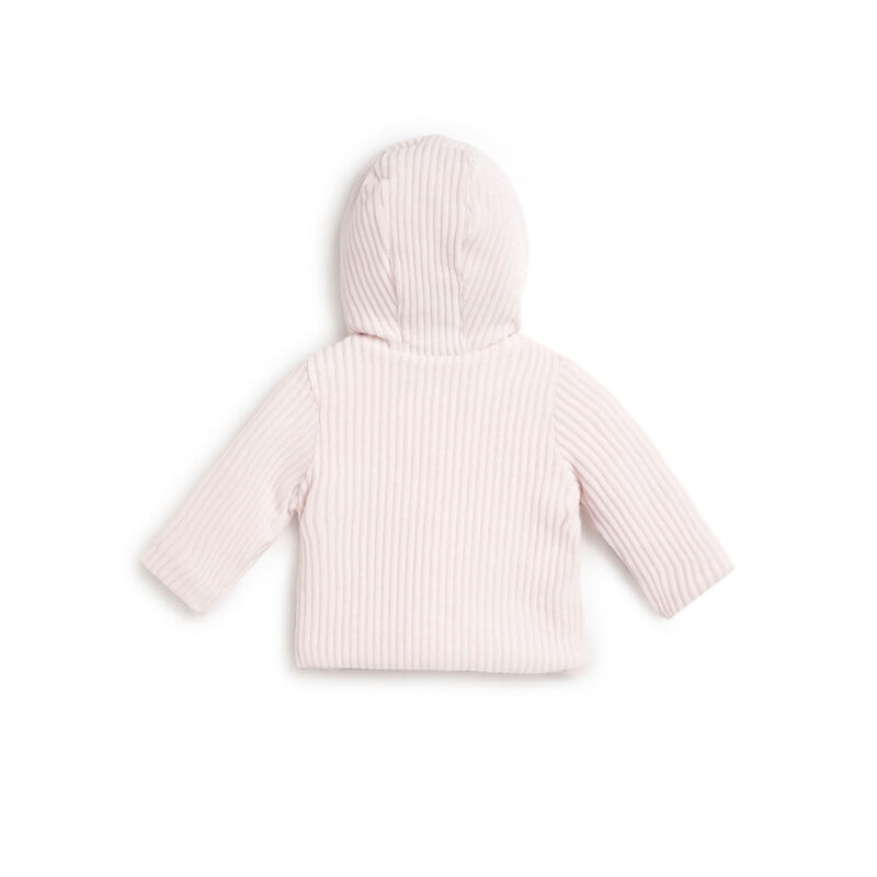 Girls Light Pink Embellished Sweatshirt image number 1